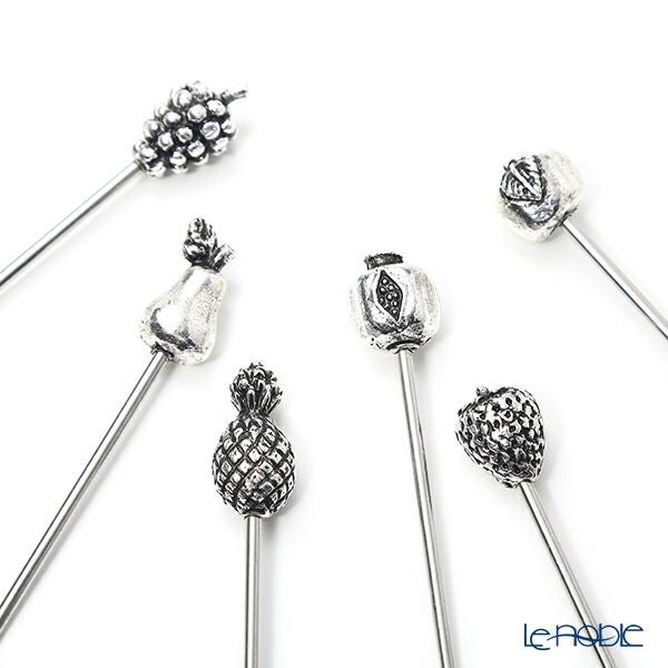 アディルサ フルーツピック 6本セット 洋ナシ AD877P