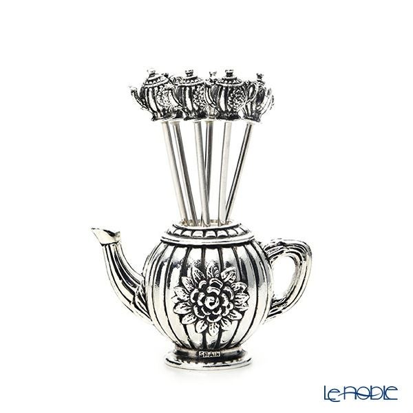 アディルサ フルーツピック 6本セット ティーポット AD897P