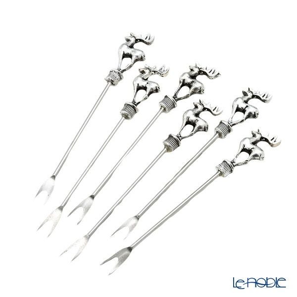 アディルサ フルーツピック 6本セット 871P208SO／A トナカイ