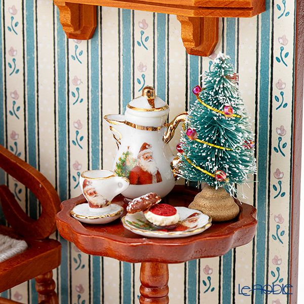 ロイター・ポーセリン クリスマスタイム ミニチュアドールハウス 001.760／2