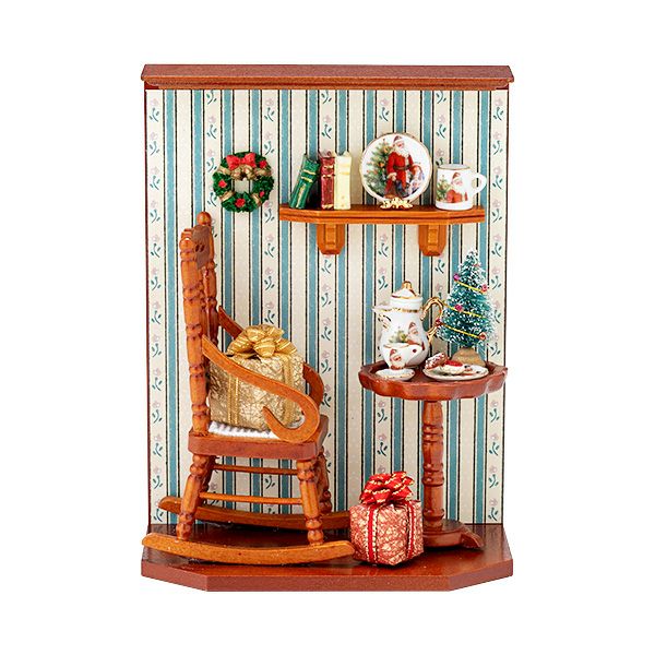 ロイター・ポーセリン クリスマスタイム ミニチュアドールハウス 001.760／2