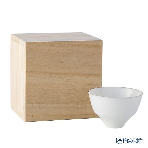 有田焼（やま平窯元 やまへい） エッグシェル ぐい呑み 日月