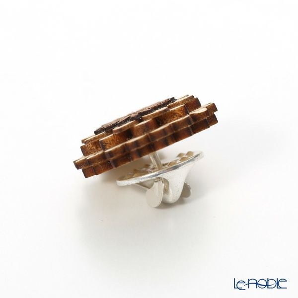 BeWooden LF3 ピンバッジ Cubo Flower