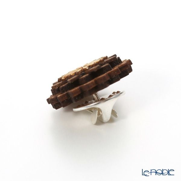 BeWooden LF8 ピンバッジ Oriens Flower