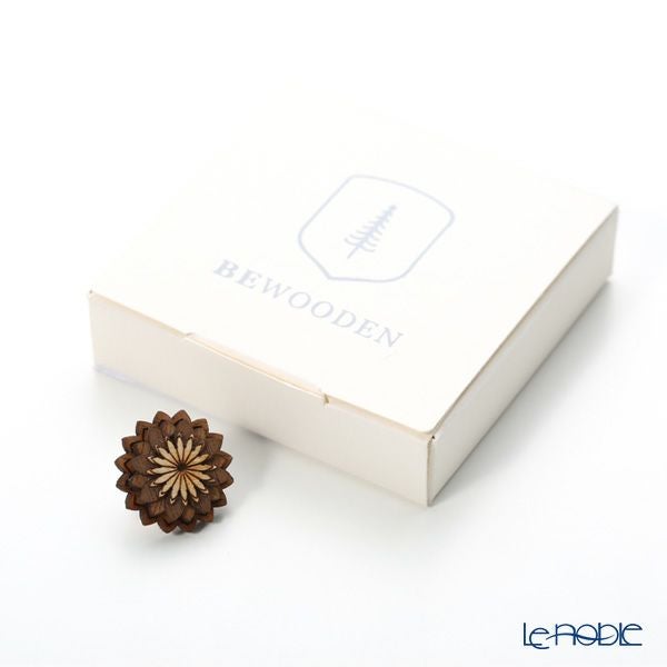 BeWooden LF8 ピンバッジ Oriens Flower