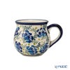 ポーリッシュポタリー（ポーランド陶器） ボレスワヴィエツ マグカップ 多花 220ml／8cm 1452／DU-228