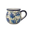 ポーリッシュポタリー（ポーランド陶器） ボレスワヴィエツ マグカップ 多花 220ml／8cm 1452／DU-228