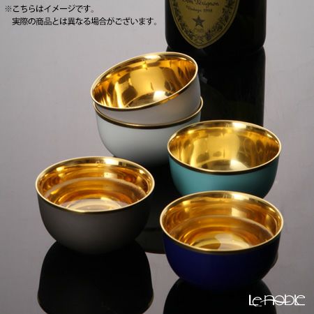 アウガルテン（AUGARTEN） トリアノン（7042K） シャンパンボウル コバルト／ゴールド