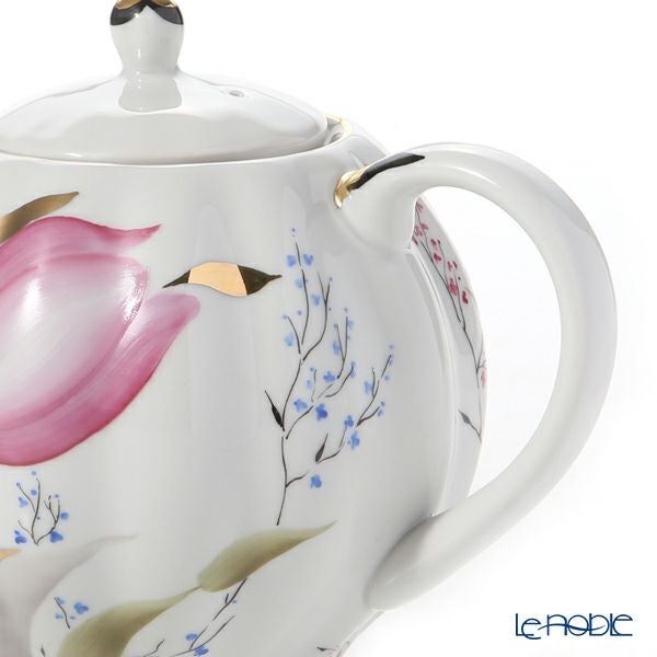 ロシア食器 インペリアル・ポーセリン チューリップ ティーポット 600ml