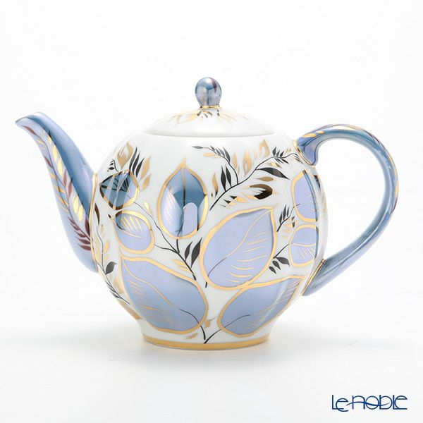 ロシア食器 インペリアル・ポーセリン ムーン ティーポット 600ml