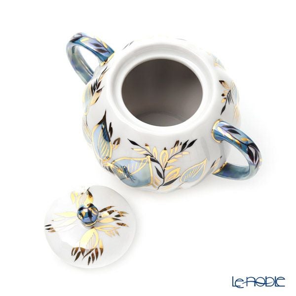 ロシア食器 インペリアル・ポーセリン ムーン シュガーポット 300ml