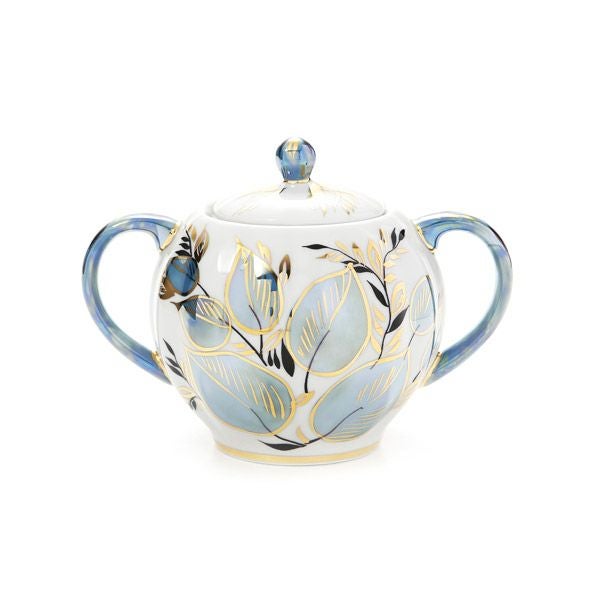 ロシア食器 インペリアル・ポーセリン ムーン シュガーポット 300ml