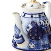 ロシア食器 インペリアル・ポーセリン ロシアンドームズ ティーポット 750ml （ラジアル）