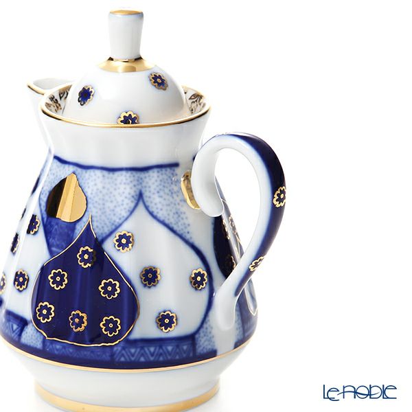 ロシア食器 インペリアル・ポーセリン ロシアンドームズ クリーマー 200ml （ラジアル）