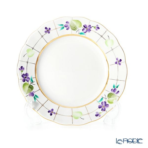 ロシア食器 インペリアル・ポーセリン バイオレットフォレスト プレート 18cm