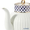 ロシア食器 インペリアル・ポーセリン コバルトネット ティーポット（ウエイブ） 800ml
