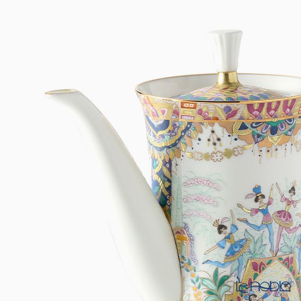 ロシア食器 インペリアル・ポーセリン ロシアンバレエ コーヒーポット 500ml