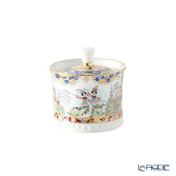 ロシア食器 インペリアル・ポーセリン ロシアンバレエ シュガーポット 155ml