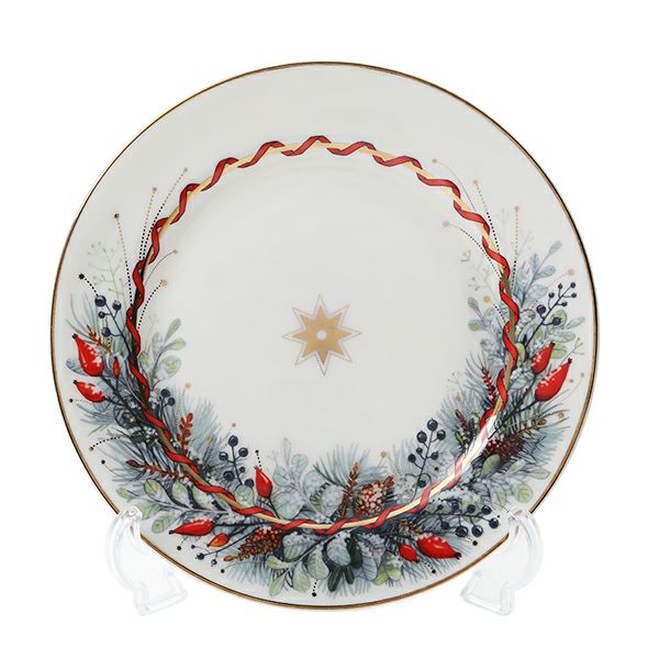 ロシア食器 インペリアル・ポーセリン アズール プレート 20cm
