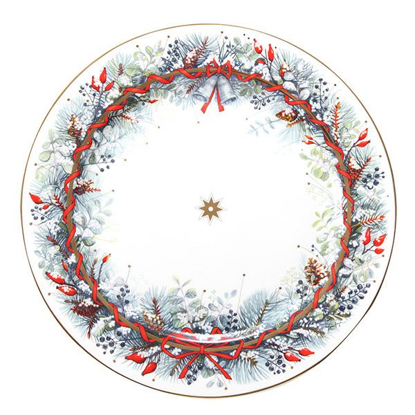 ロシア食器 インペリアル・ポーセリン カレンダー プレート 30cm