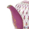 ロシア食器 インペリアル・ポーセリン ブルース（ピンクネット） ティーポット 600ml