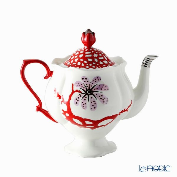 ロシア食器 インペリアル・ポーセリン シートレジャーズ ティーポット 900ml