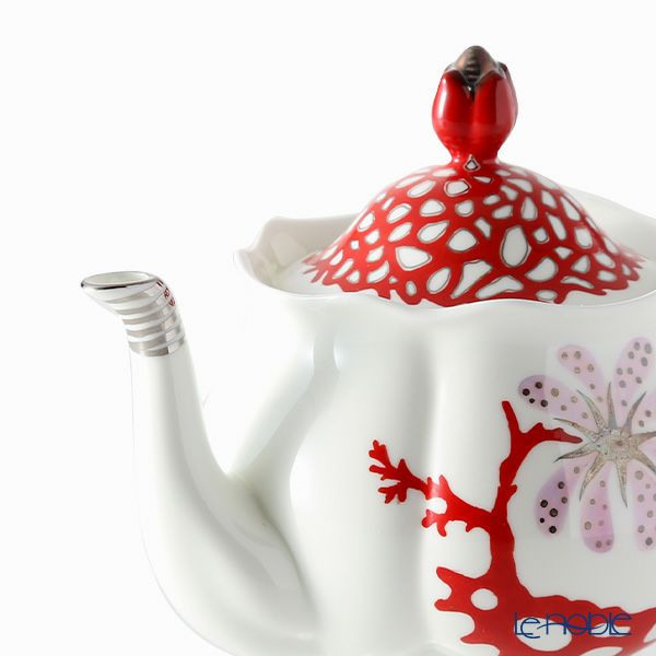 ロシア食器 インペリアル・ポーセリン シートレジャーズ ティーポット 900ml