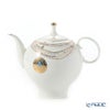 ロシア食器 インペリアル・ポーセリン ゴールデンメダリオン ティーポット（アップル）