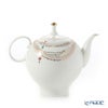 ロシア食器 インペリアル・ポーセリン ゴールデンメダリオン ティーポット（アップル）