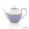 ロシア食器 インペリアル・ポーセリン コバルトネット ティーポット 800ml（スプリング）