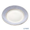 ロシア食器 インペリアル・ポーセリン コバルトネット ディーププレート 31cm