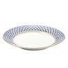 ロシア食器 インペリアル・ポーセリン コバルトネット ディーププレート 31cm