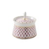 ロシア食器 インペリアル・ポーセリン ブルース（ピンクネット） シュガーポット 200ml ユースシェイプ