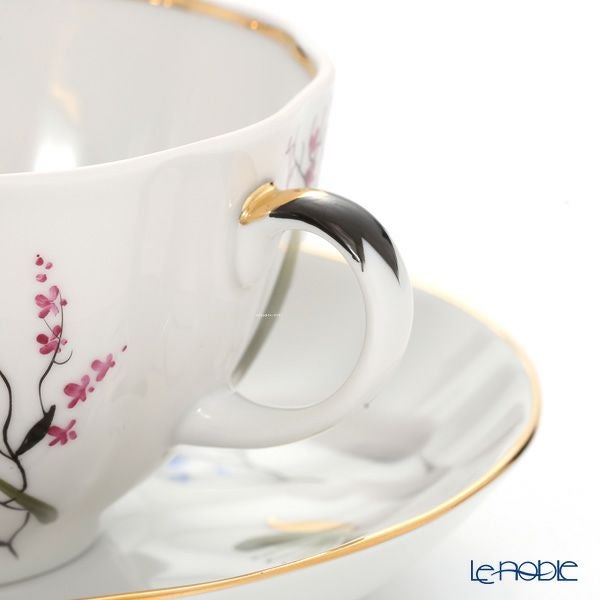 ロシア食器 インペリアル・ポーセリン チューリップ ティーカップ＆ソーサー 250ml