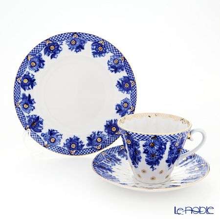 ロシア食器 インペリアル・ポーセリン ブライズメイド 3ピースセット