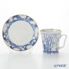 ロシア食器 インペリアル・ポーセリン ナネルリ マグ＆ソーサーセット 360ml