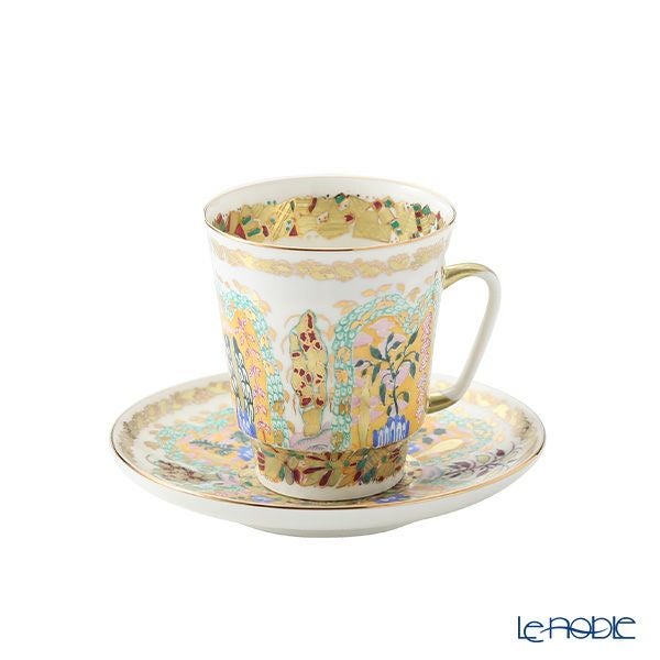 ロシア食器 インペリアル・ポーセリン モーニング ティーカップ＆ソーサー（メイ） 165ml