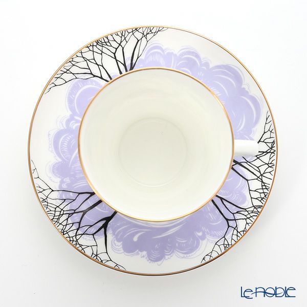 ロシア食器 インペリアル・ポーセリン アフマートヴァ ティーカップ＆ソーサー（メイ） 165ml