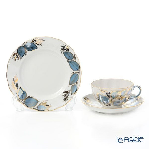 ロシア食器 インペリアル・ポーセリン ムーン 3ピースセット