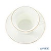 ロシア食器 インペリアル・ポーセリン ゴールデンエッジ ティーカップ＆ソーサー 155ml （ウエイブ）
