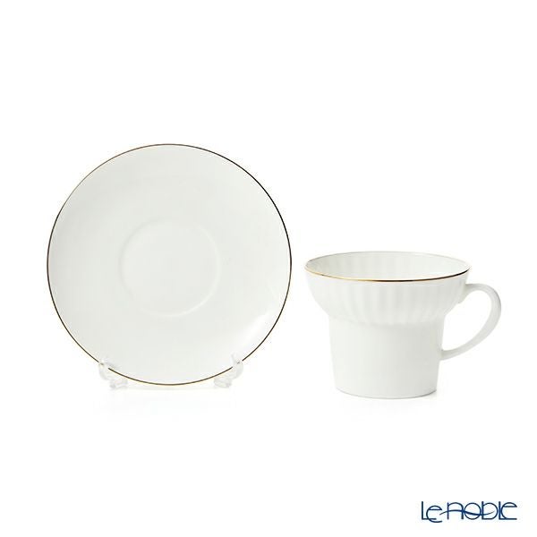 ロシア食器 インペリアル・ポーセリン ゴールデンエッジ 3ピースセット