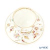 ロシア食器 インペリアル・ポーセリン ゴールデントウィッグ カップ＆ソーサー160ml