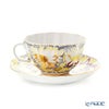 ロシア食器 インペリアル・ポーセリン ゴールデンカモミール ティーカップ＆ソーサー 250ml