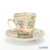 ロシア食器 インペリアル・ポーセリン フェアリーテイル デミタスカップ＆ソーサー 80ml