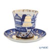ロシア食器 インペリアル・ポーセリン ベル マグカップ＆ソーサー セット 360ml