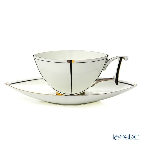 ロシア食器 インペリアル・ポーセリン Art-studio collection アーク（Ark） ティーカップ＆ソーサー 370ml