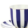 ロシア食器 インペリアル・ポーセリン インペリアルストライプ カップ＆ソーサー コバルト 180ml