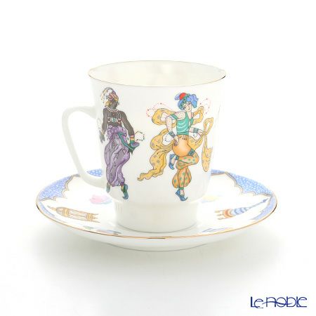 ロシア食器 インペリアル・ポーセリン バレエコレクション 3ピースセット シェヘラザード