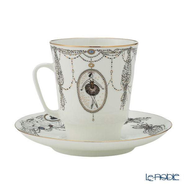 ロシア食器 インペリアル・ポーセリン バレエコレクション 3ピースセット 白鳥の湖