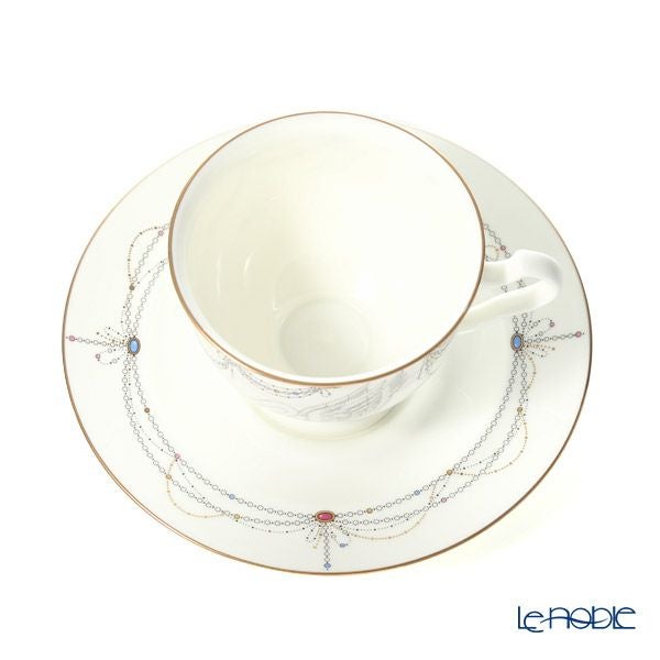 ロシア食器 インペリアル・ポーセリン バレエコレクション ティー カップ＆ソーサー 白鳥の湖 240ml